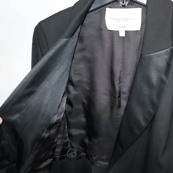 Carolina Herrera Black Women's Blazer - Picture 11 of 11
